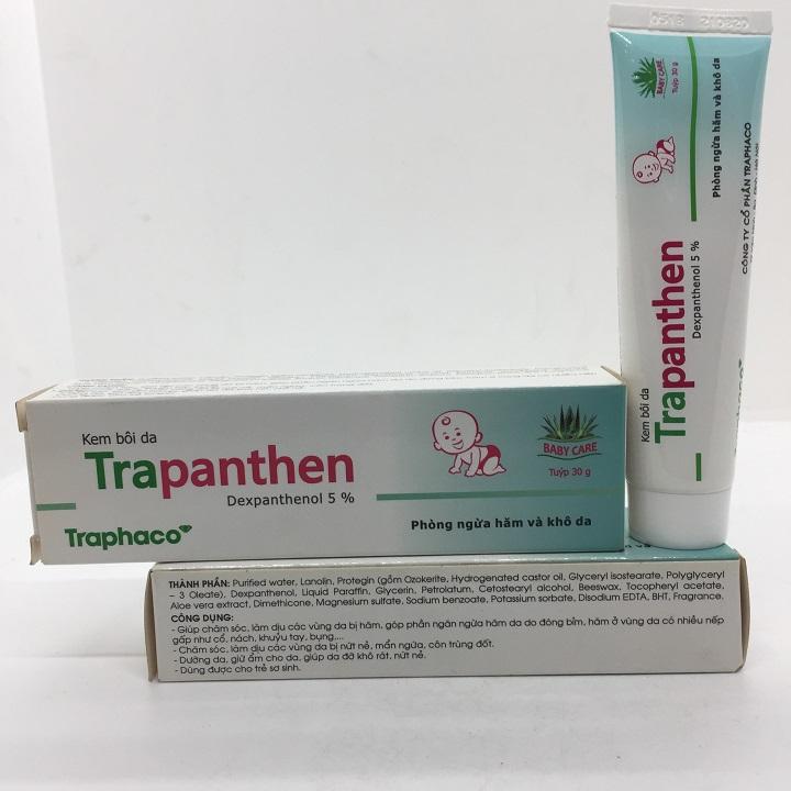 Trapanthen phòng ngừa hăm và khô da tuýp 30g