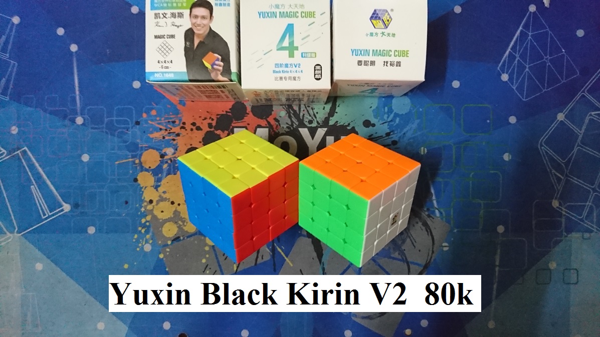 Rubik 4x4x4. Yuxin Black Kirin