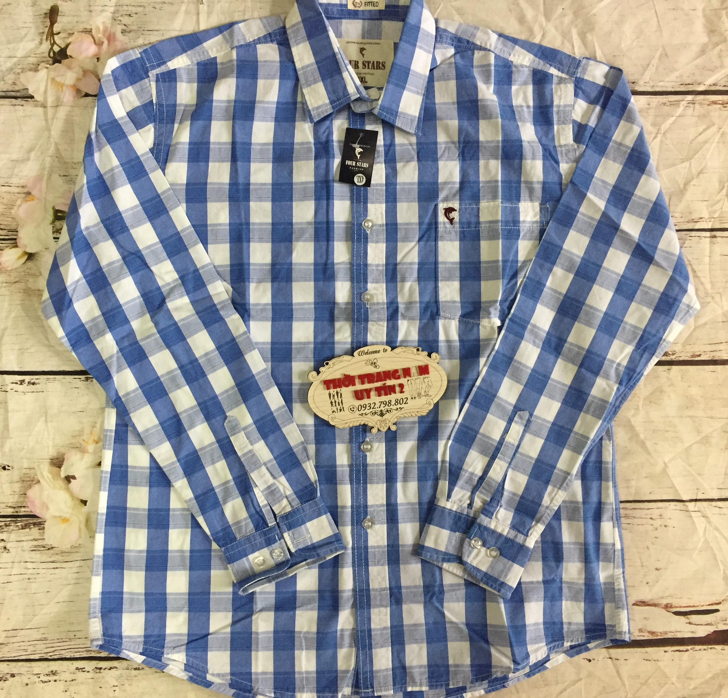 ÁO SƠ MI NAM SỌC KẺ BIGSIZE, SIZE ĐẠI TỪ 70KG-85KG VẢI ĐẸP