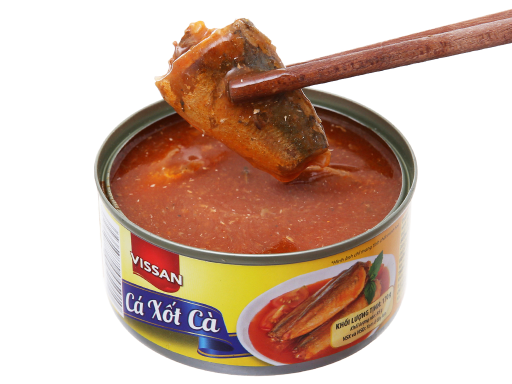 Cá xốt cà Vissan hộp 170g