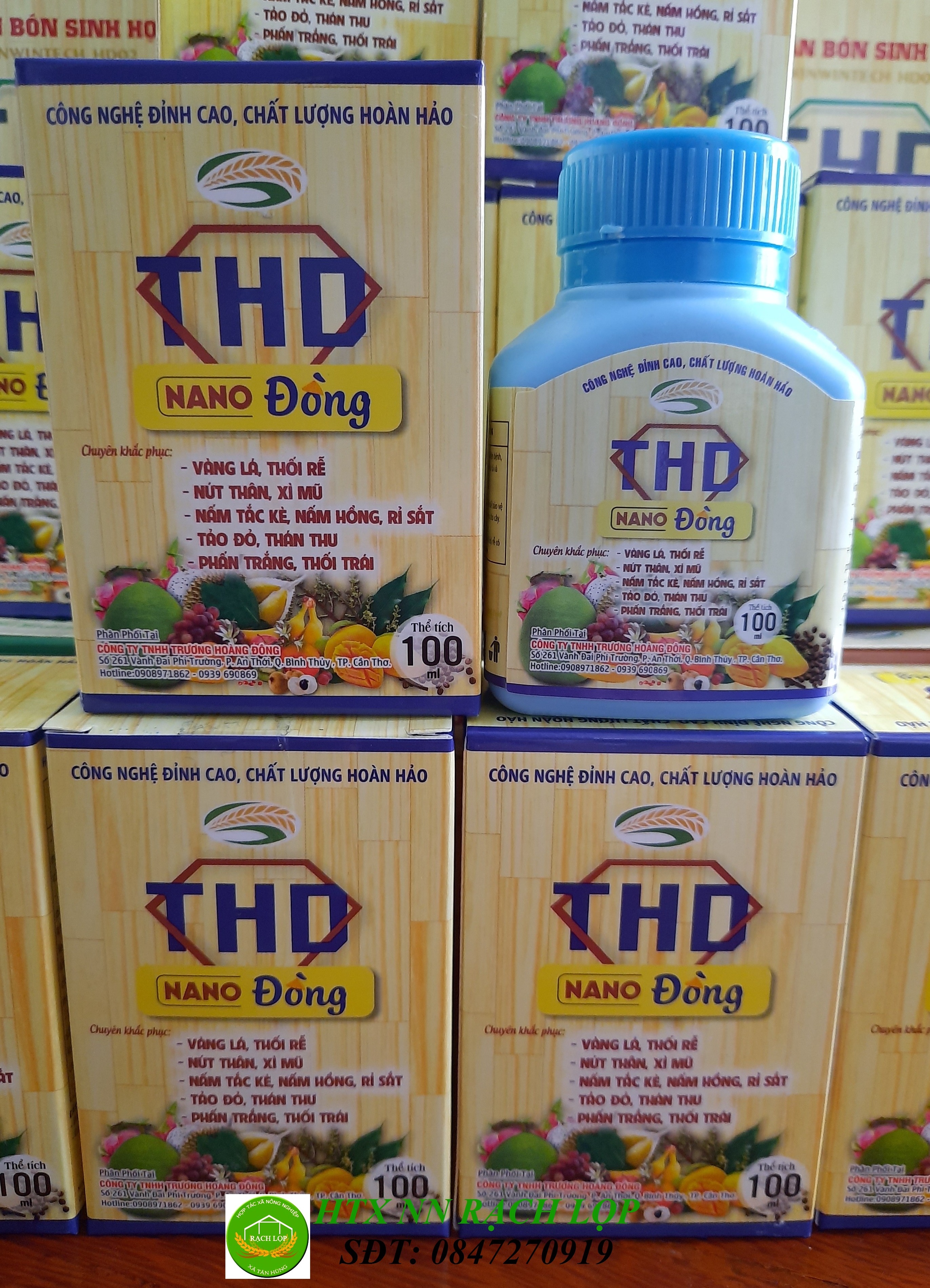 Phân Bón Sinh Học THD - NANO Đồng