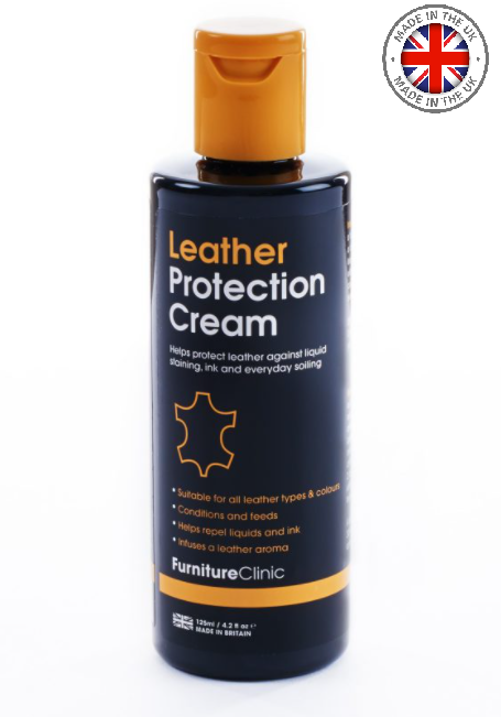 Bảo vệ ghế da sau khi giặt sạch - Leather Protection Cream 250ml UK
