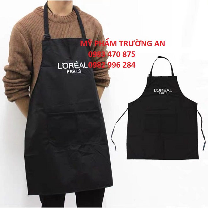 [Chuyên Salon] Mẫu Tạp Dề Cho Thợ Làm Tóc, Barber Salon Tóc-TALR18