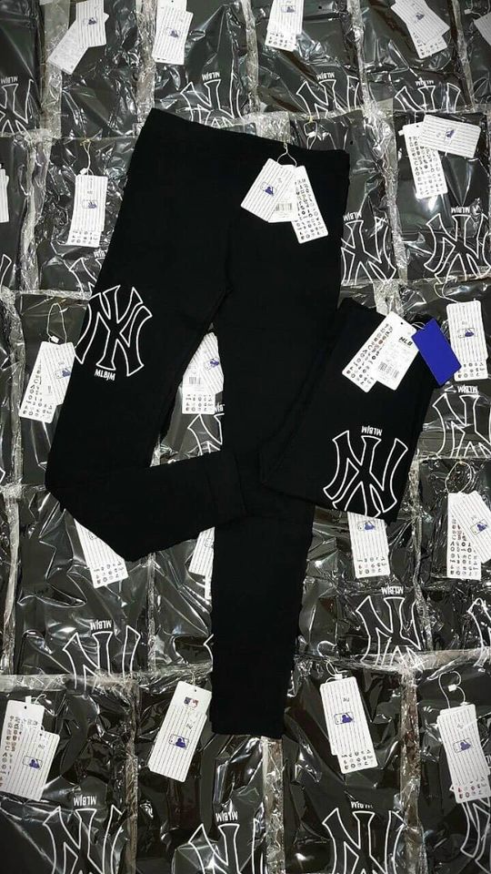 Quần Legging Dài thêu chữ NY