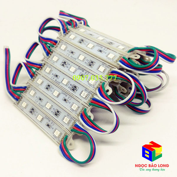 LED hắt Module 3 bóng 5050 đổi màu