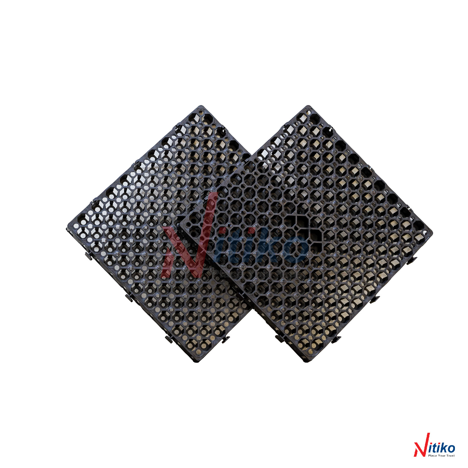 [HCM]Vỉ thoát nước Necty (1m2 / 9 tấm vỉ) | Giải pháp thoát nước vườn mái