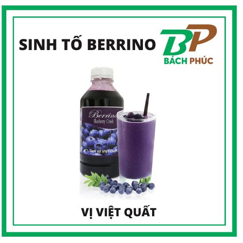 Mứt Berrino Việt Quất Kho pha chế Đà Nẵng
