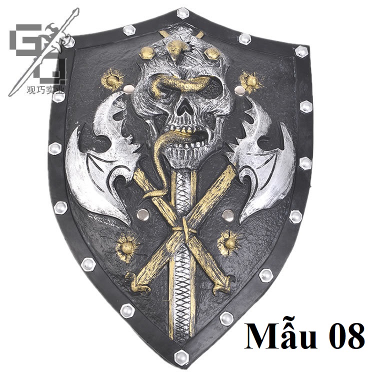 Khiên Chiến Binh La Mã - Khiên Spatarcus Khiên Chiến Binh La Mã Cổ Đại Phù Hợp Chụp Ảnh Hóa Trang Quay Phim Diễn Kịch Gameshow Lễ Hội Halloween