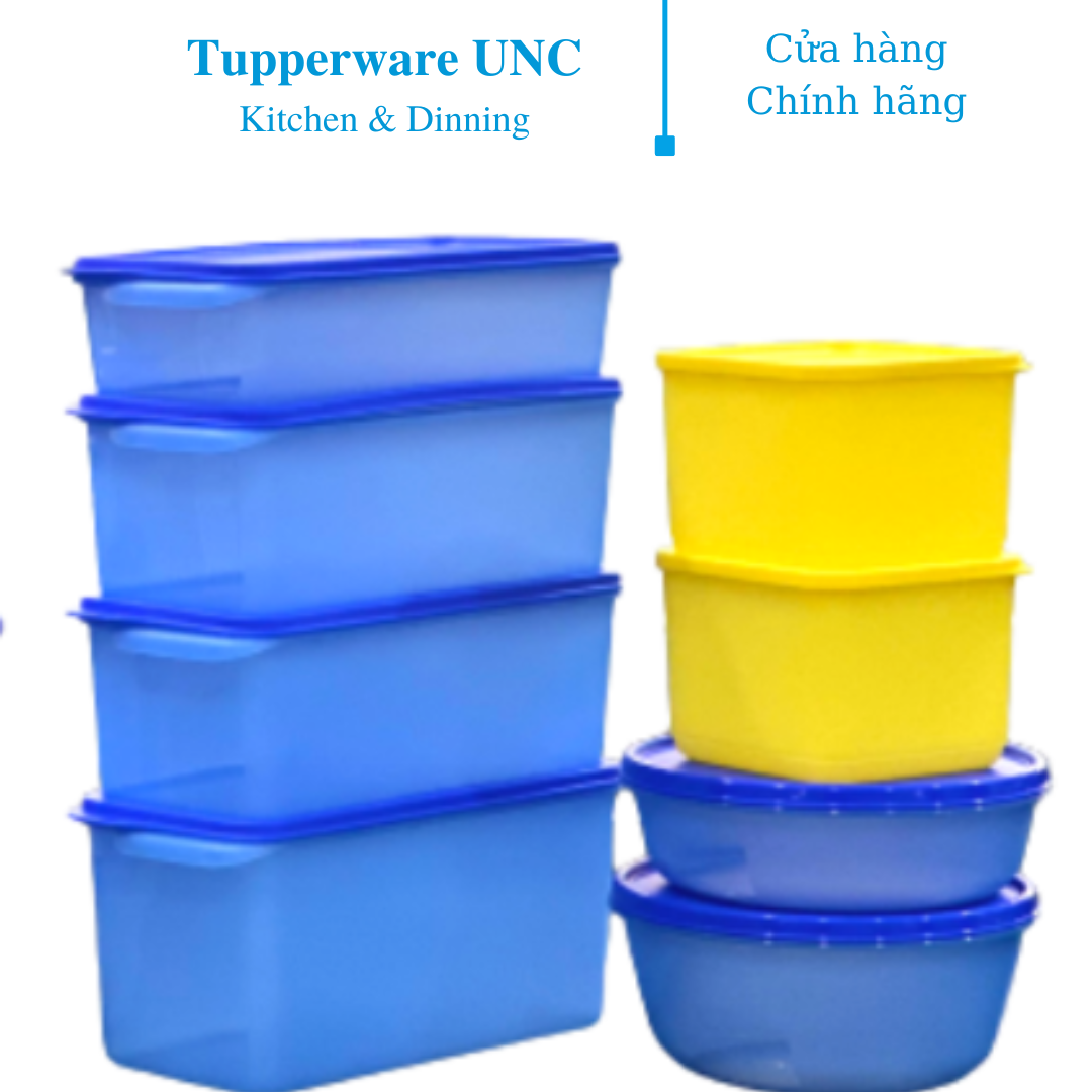 Bộ hộp trữ mát & trữ đông Tupperware Modern Set 16