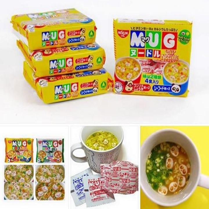 [HCM]Mì Mug vàng - vị hải sản cho bé ăn dặm