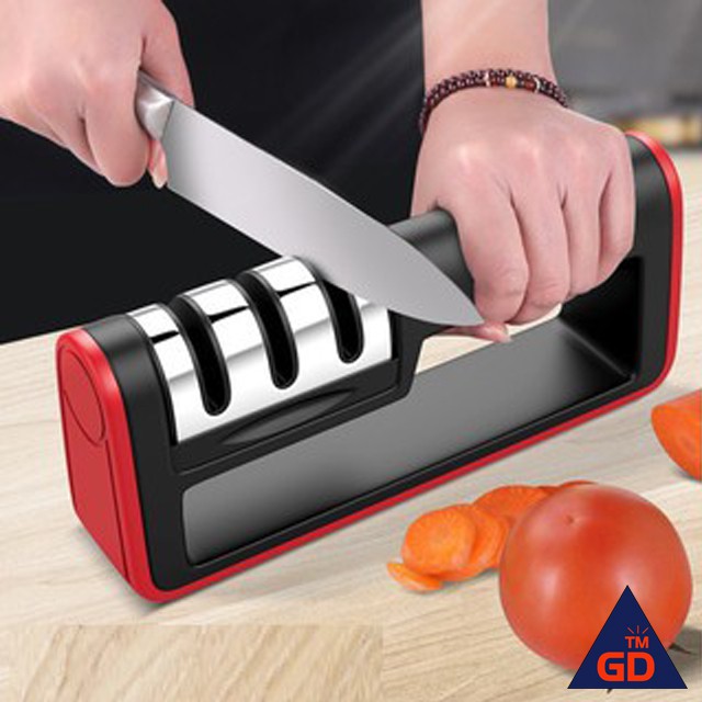 Bộ mài dao kéo inox 3 ngăn đa năng, siêu tiện lợi thông minh đa năng