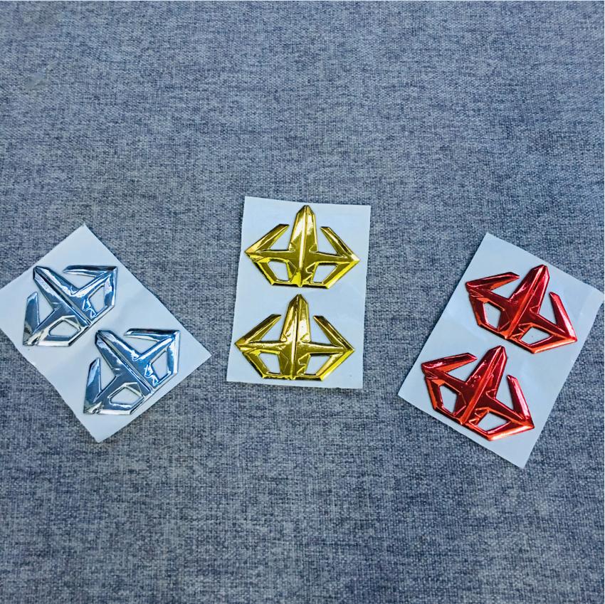 [HÃY DỪNG LẠI] TEM DÁN XE MÁY LOGO AIRBLADE MÀU ĐỎ TRANG TRÍ XE