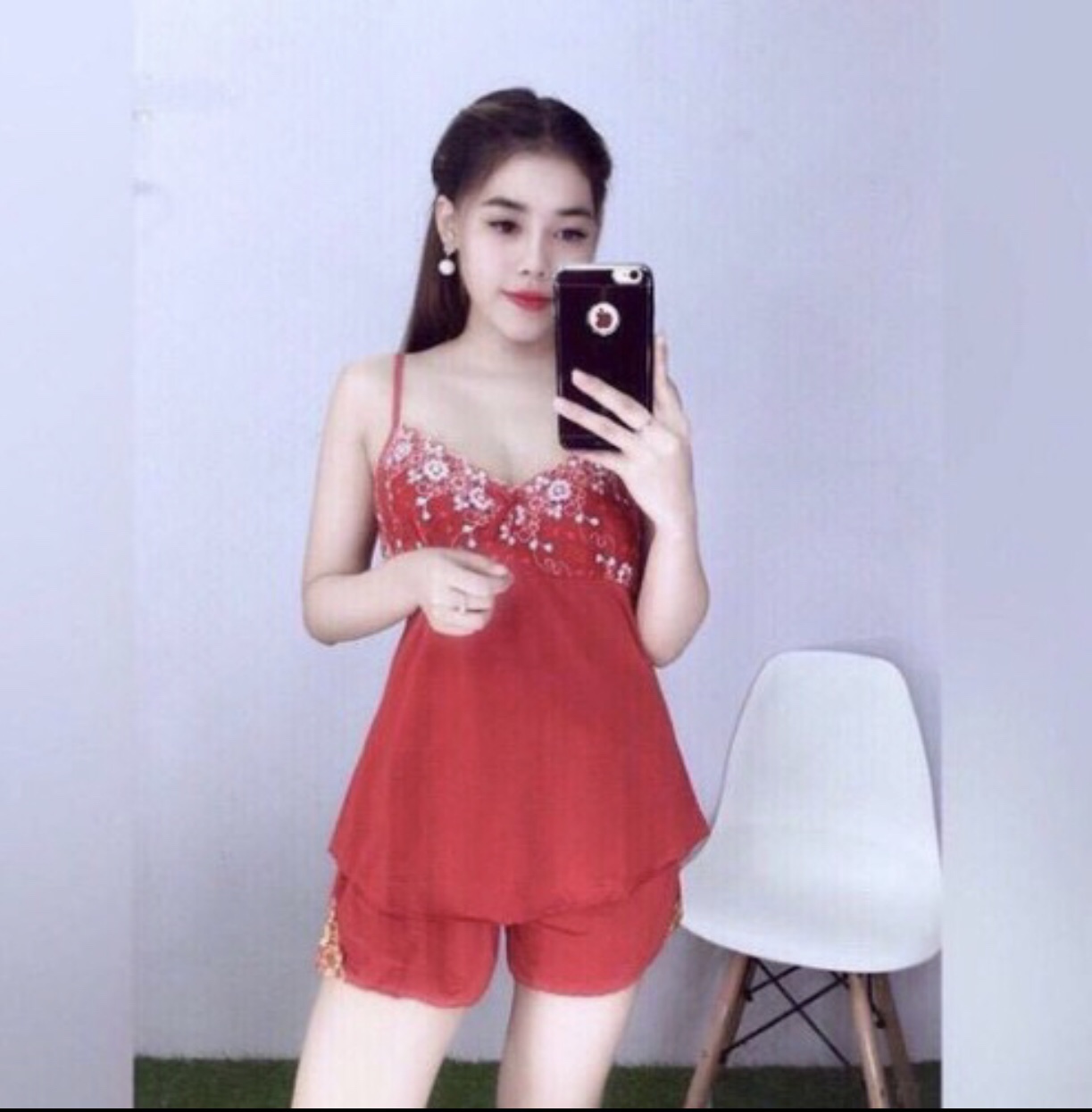 Đồ Bộ Thun Lạnh Hai Dây Size Từ 40-65Kg
