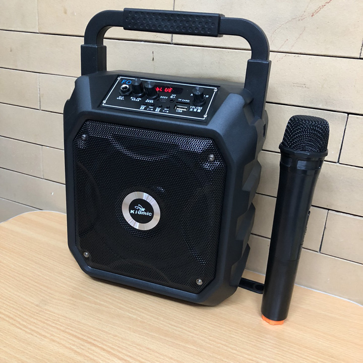 Loa bluetooth K68 tặng kèm 1 micro karaoke không dây Shop Hung Phat