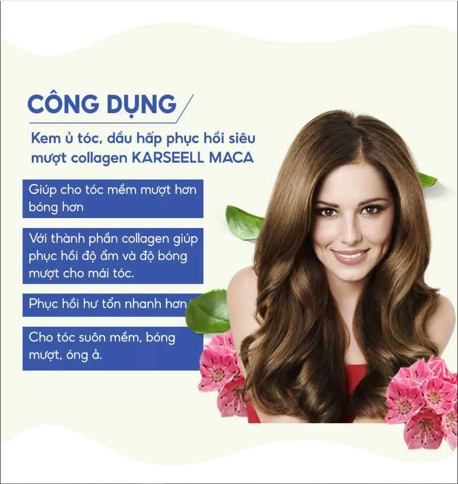 [CHÍNH HÃNG] HẤP KARSEELL COLLAGEN SIÊU MỀM MƯỢT 500ML