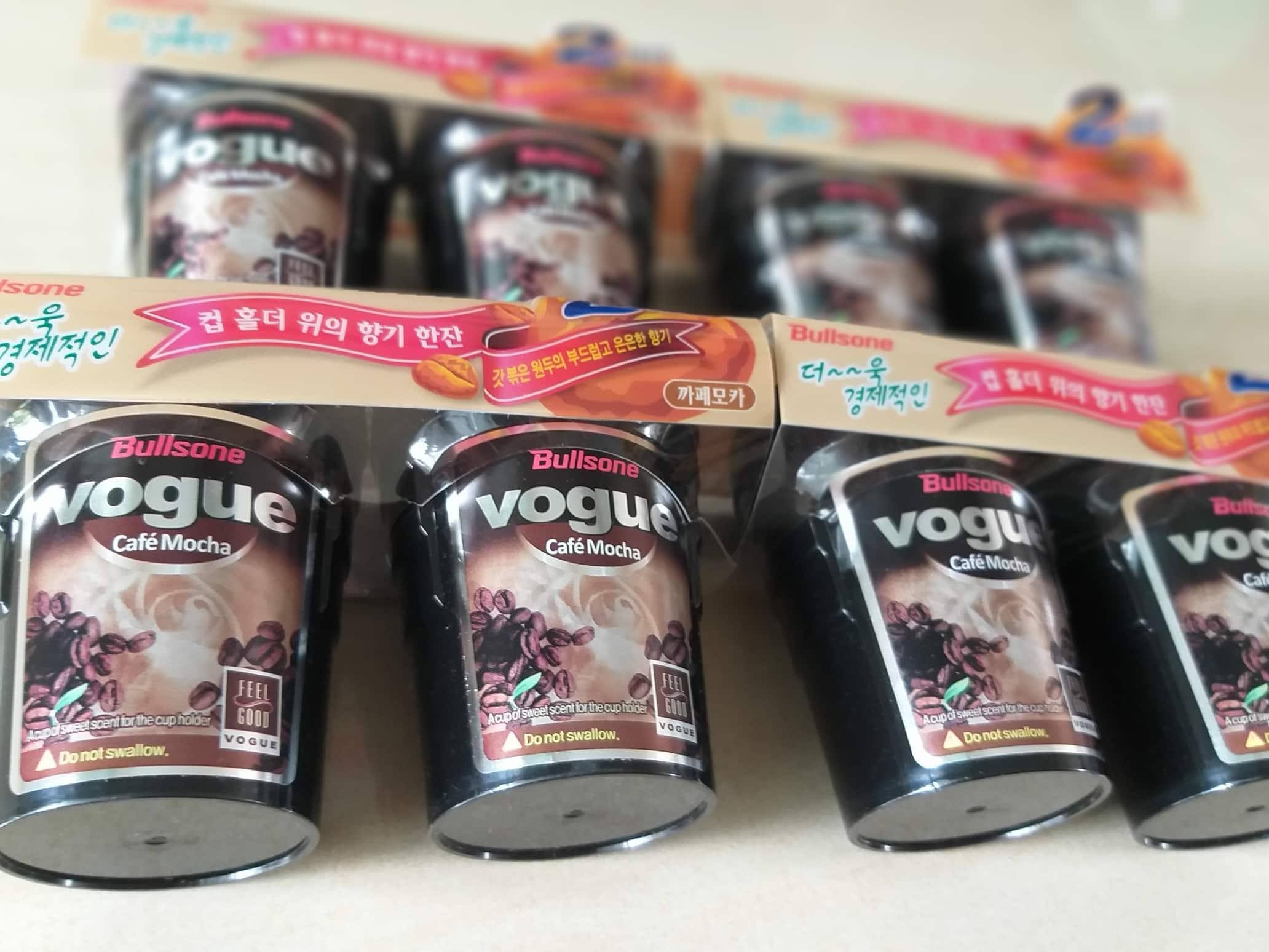 Bộ  02 Cốc Sáp thơm cafe Mocha để xe ôtô ( Hàn Quốc)