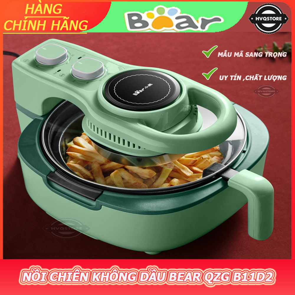 Nồi Chiên Không Dầu BEAR QZG B11D2 (5L)