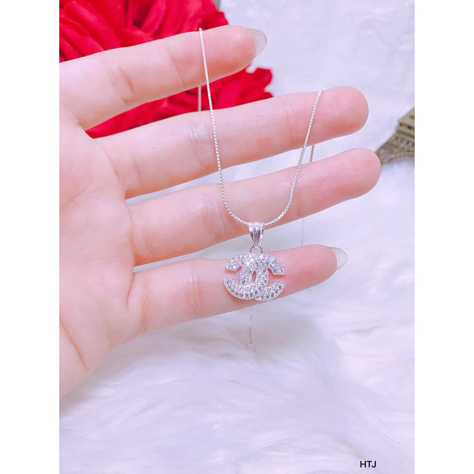 Dây Chuyền Bạc Cỏ 3 Lá