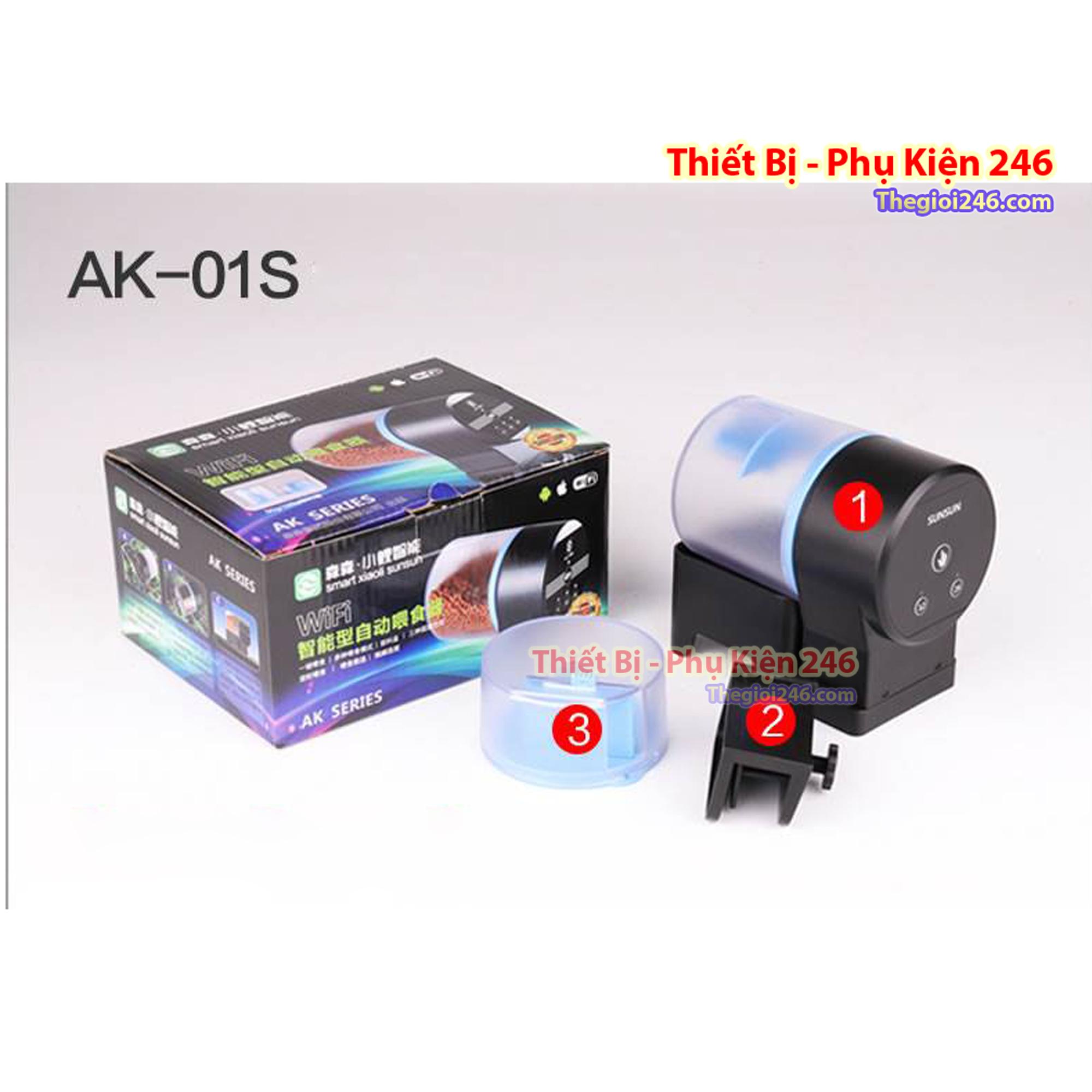 Máy cho cá ăn tự động Sunsun AK-01s
