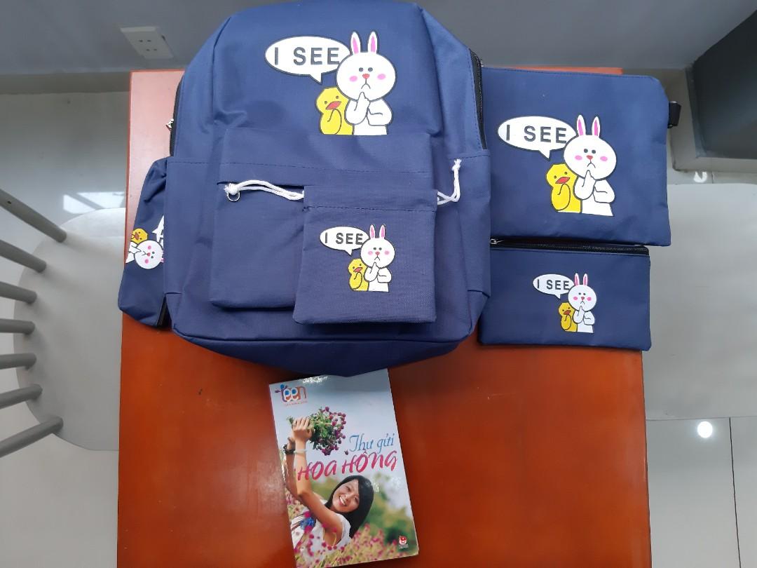 Set Balo thời trang bộ 5 món