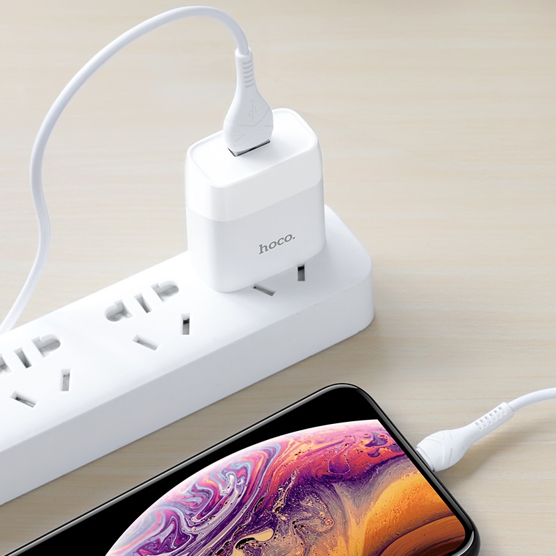 Củ sạc 1 cổng 2.1A cho điện thoại HOCO C72