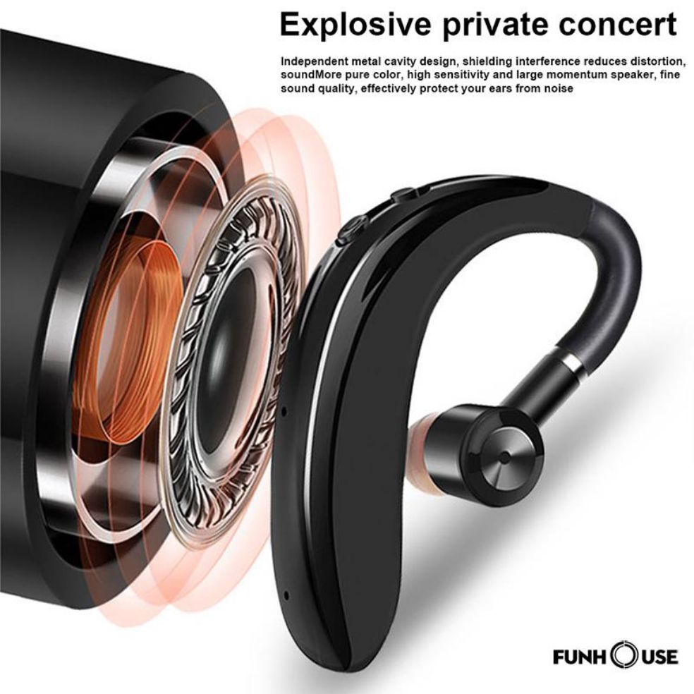 Tai nghe Bluetooth S109, pin khủng