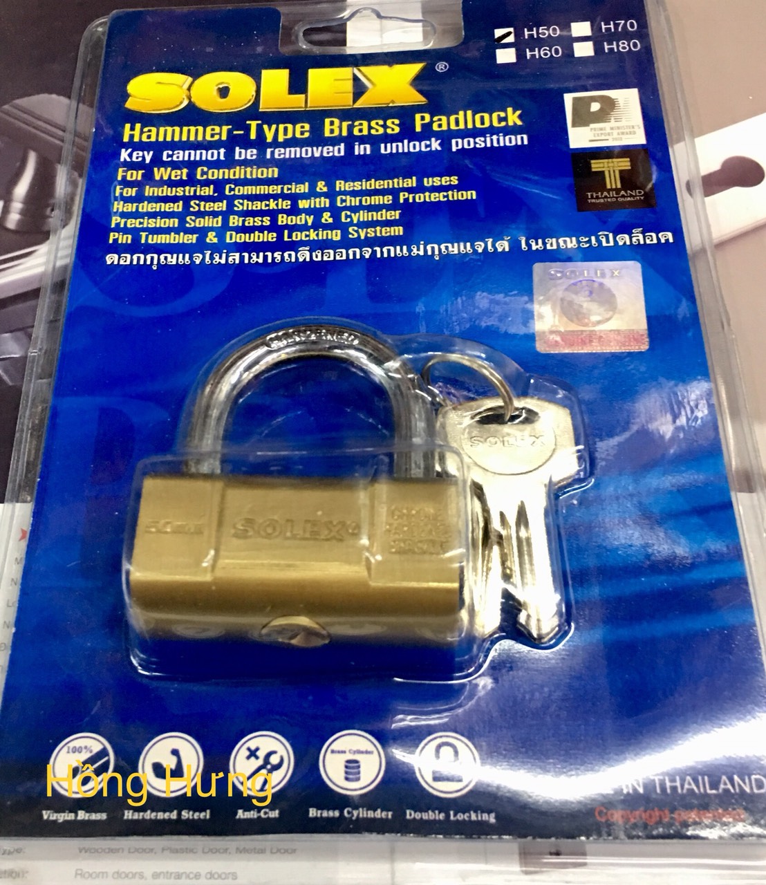 [HCM]KHÓA SOLEX H50