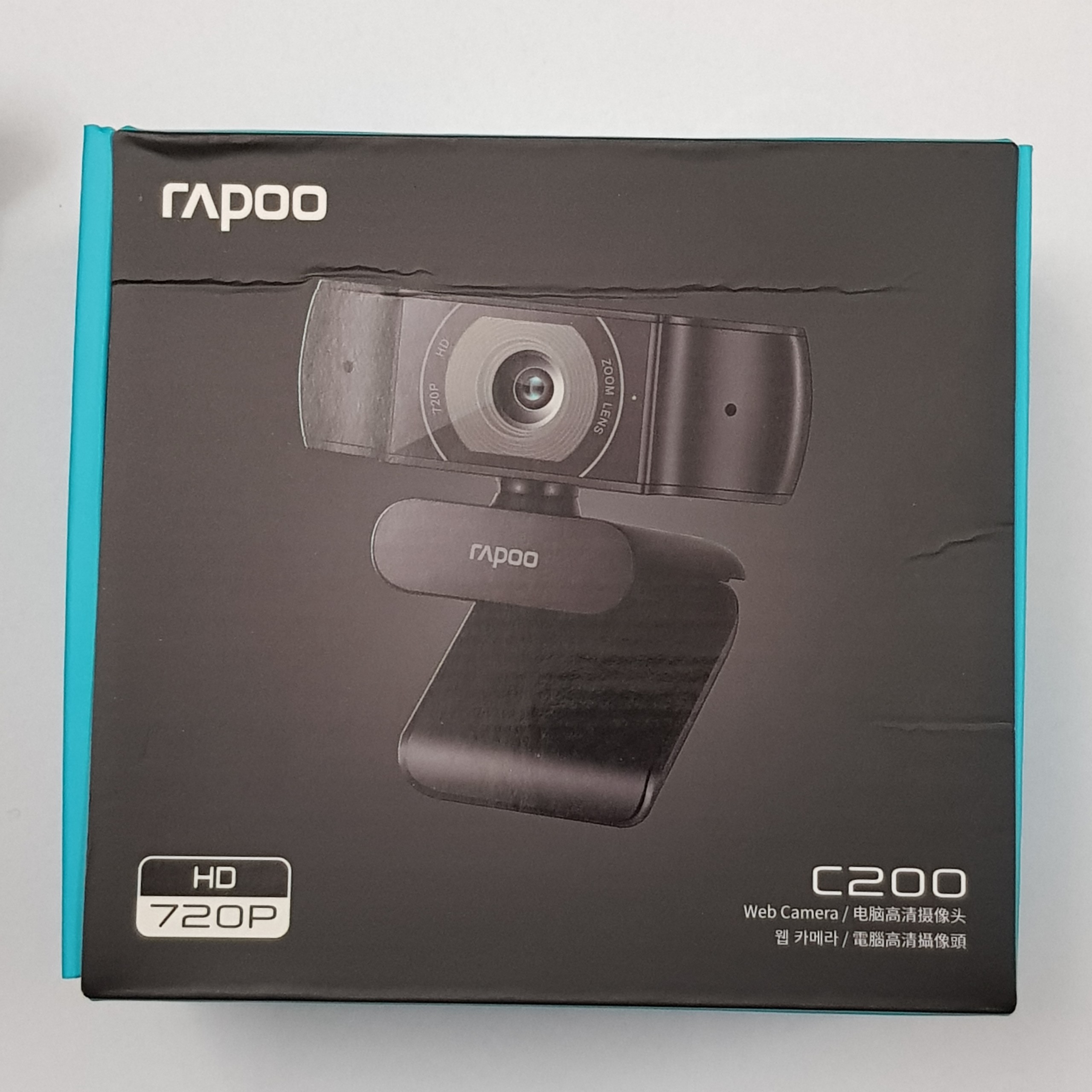 Webcam RAPOO C200 HD 720P
