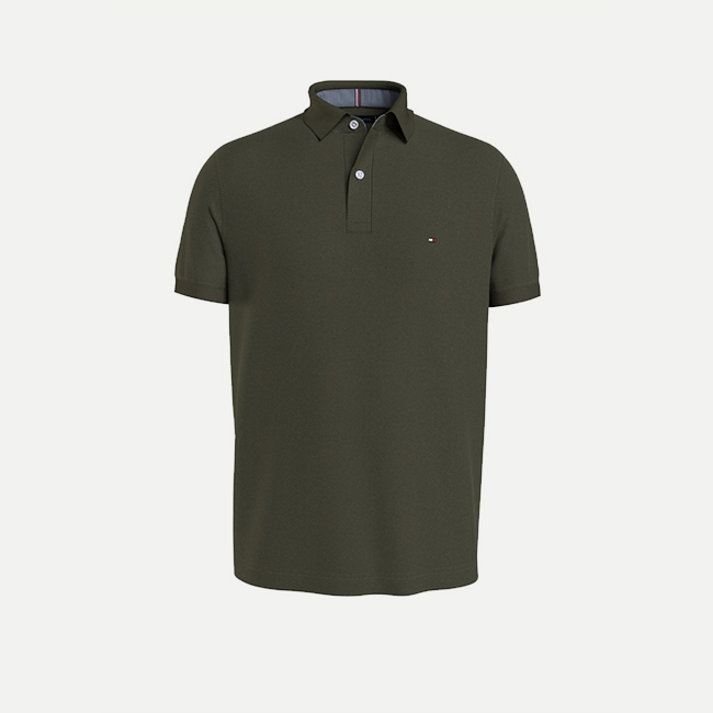 Tommy hilfiger - áo polo nam tay ngắn im 1985 regular polo mw0mw32346rbn