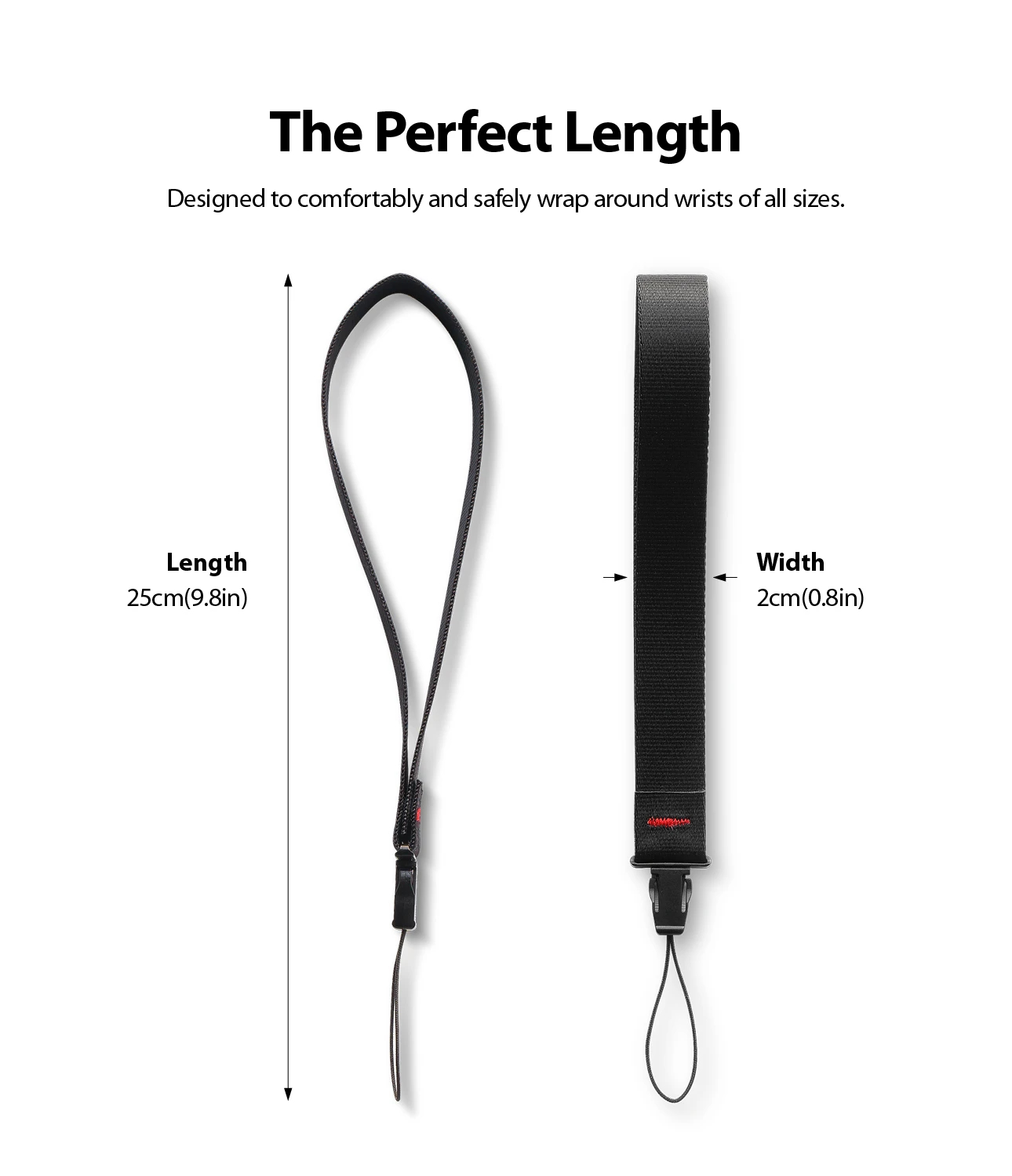 Dây đeo cổ tay Ringke Hand Strap Hàn Quốc - Made in Korea