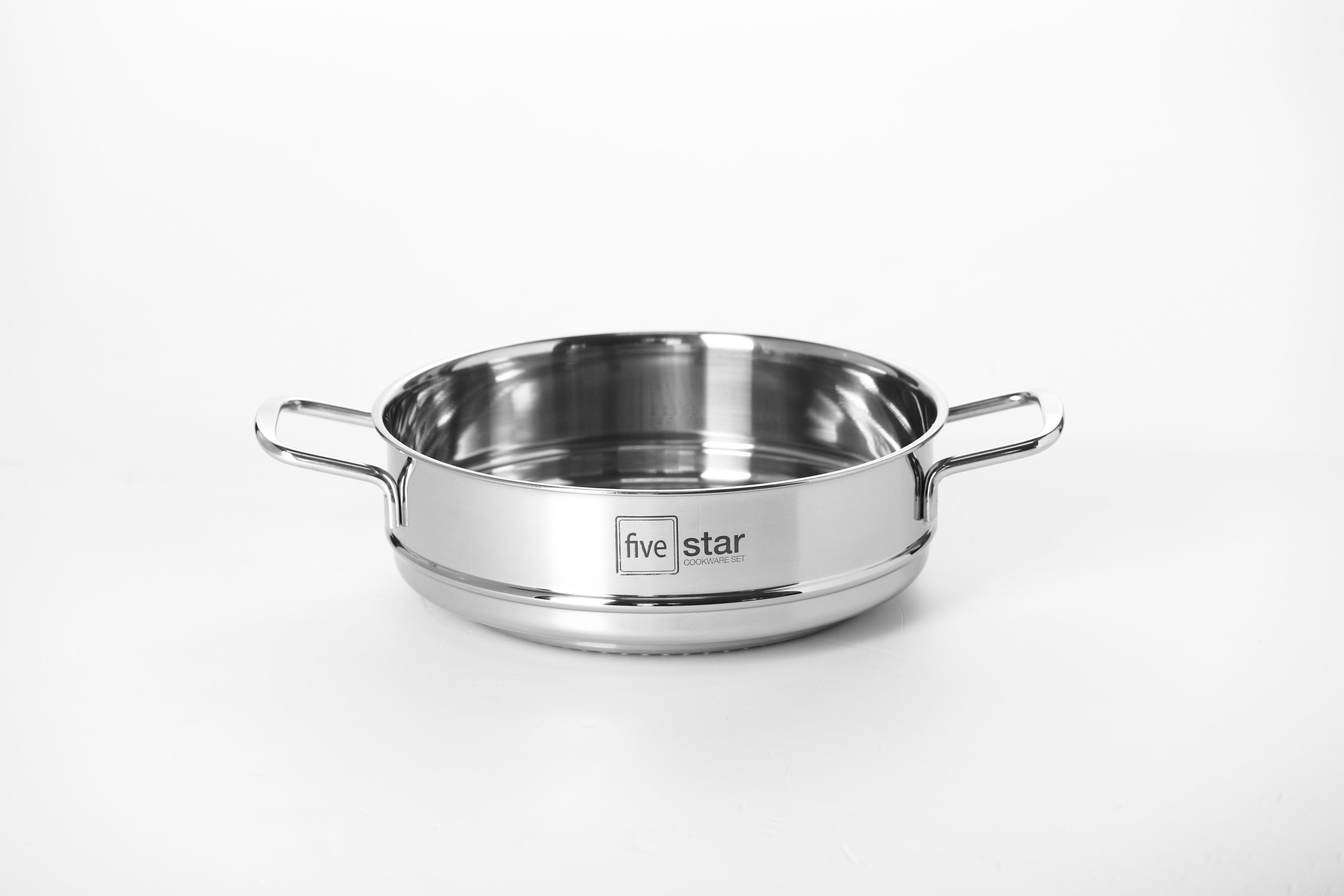 Xửng Hấp inox Cao Cấp Fivestar 24cm