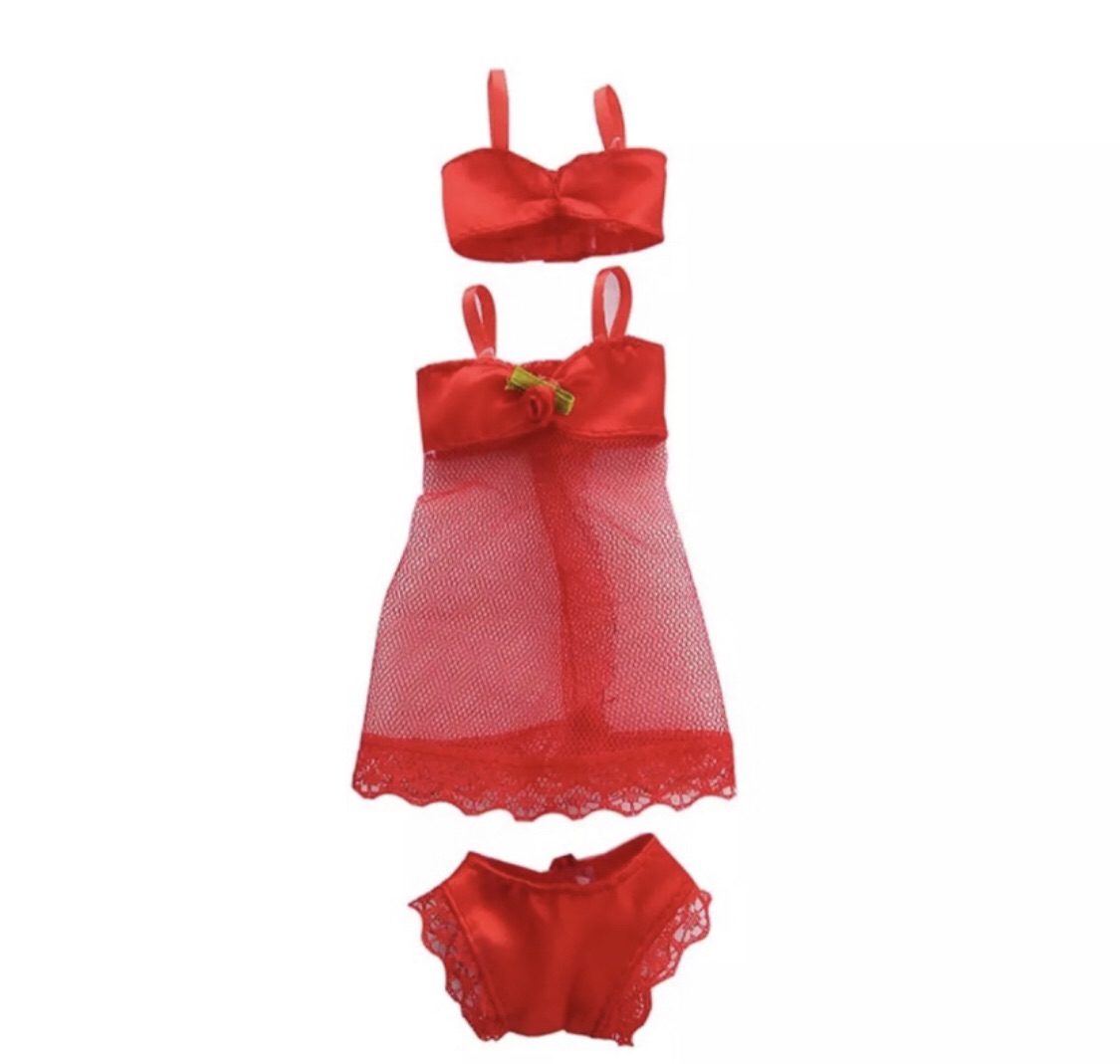 Áo ngủ búp bê - combo 4 bộ