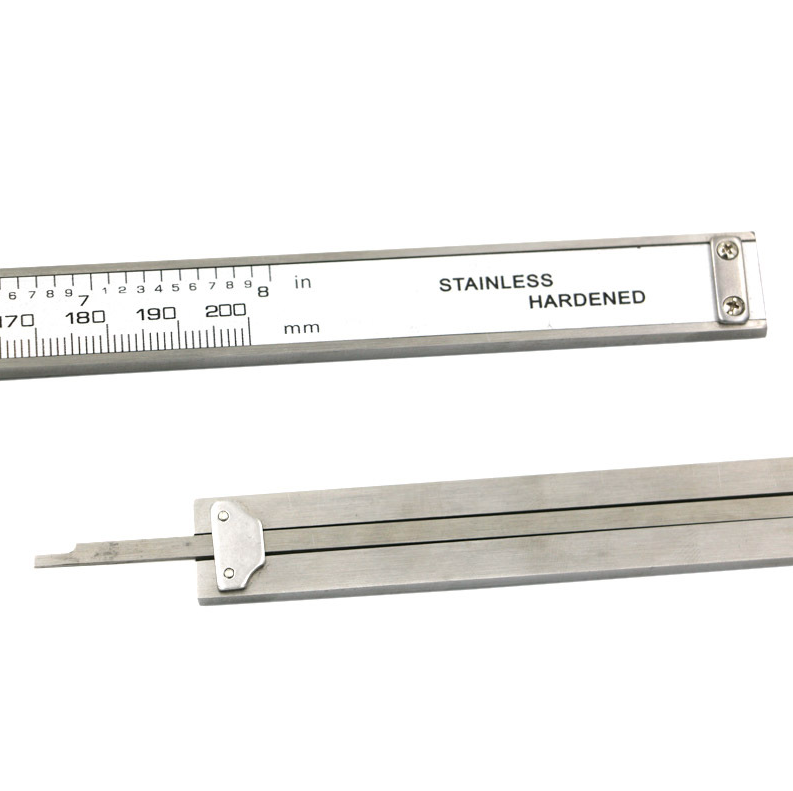 Thước kẹp điện tử 200mm thép không gỉ siêu bền (hộp đen)