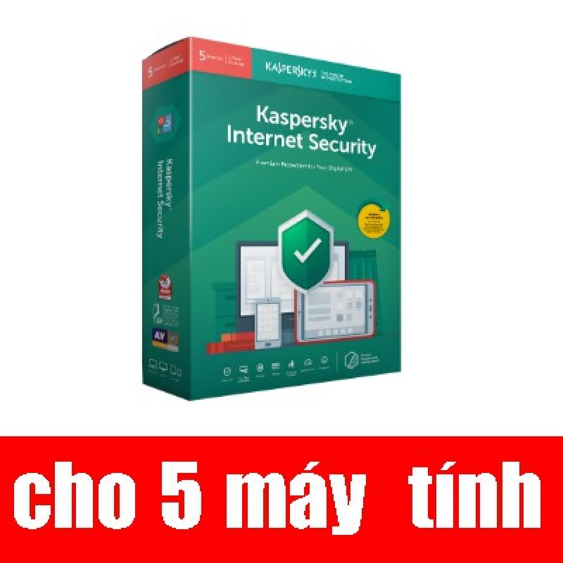 Bảng giá Kaspersky Internet Security Cho 5PC Phong Vũ