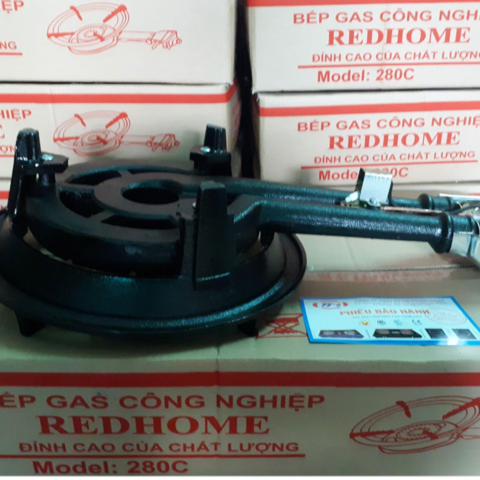 Bếp ga công nghiệp Red-Home 280C ( đen )