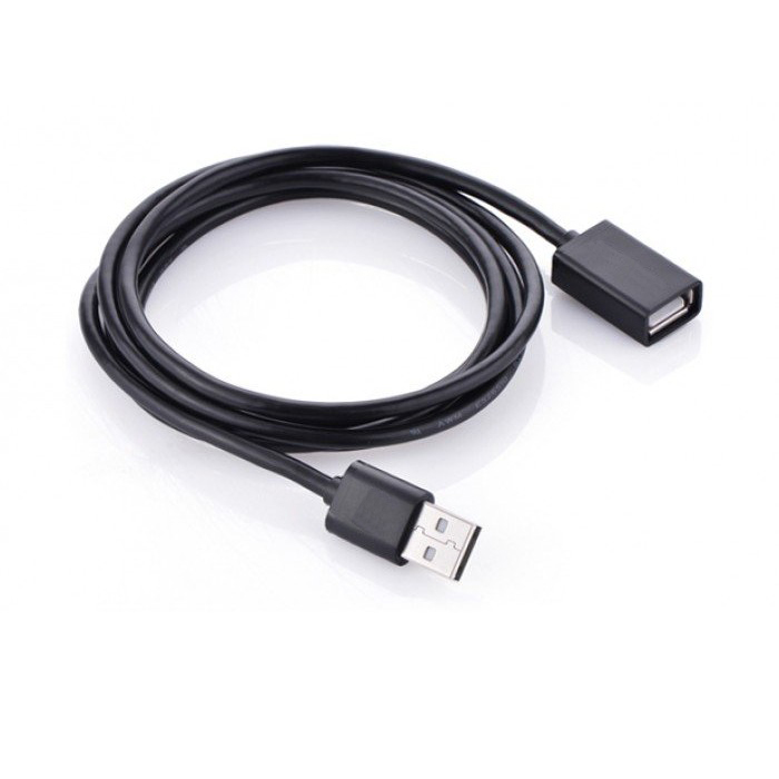 Cáp USB nối dài 2.0 Kingmaster KM046 - dài 1.5m (Đen) - Nhất Tín Computer