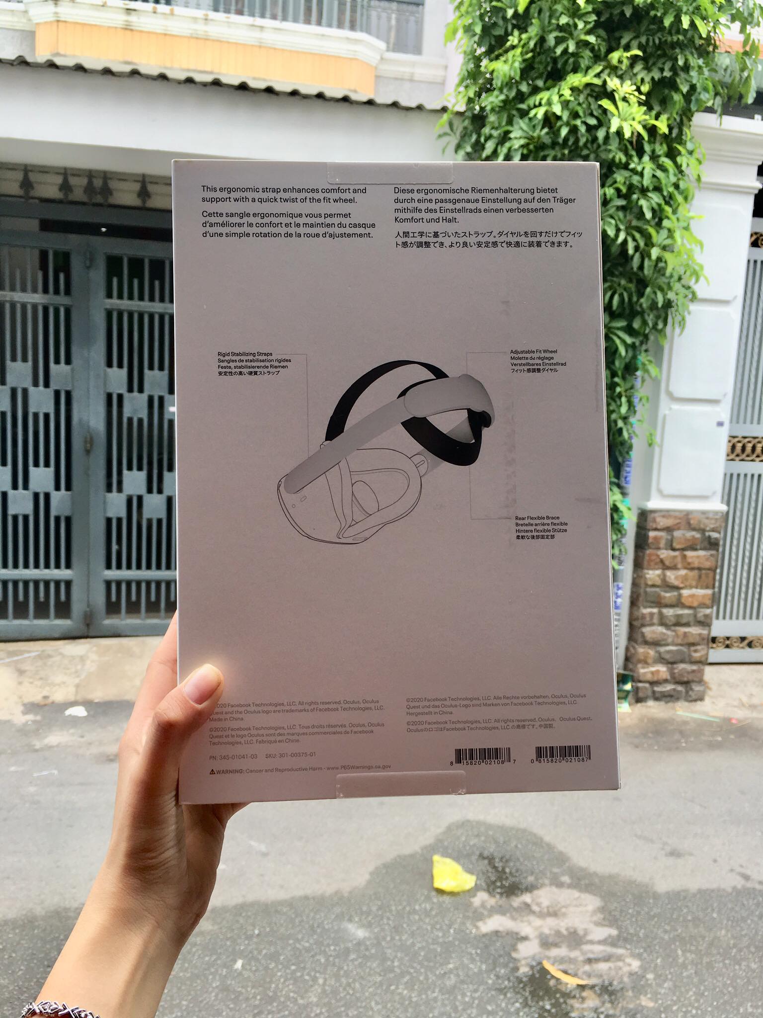[HCM]Phụ kiện Oculus: Dây đeo Oculus Elite strap