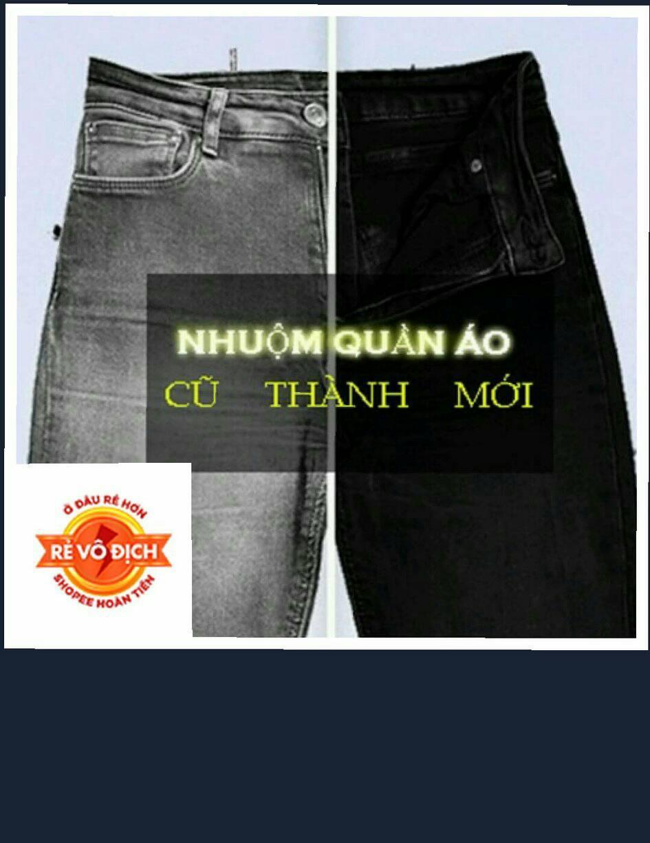 Thuốc nhuộm quần áo màu đen
