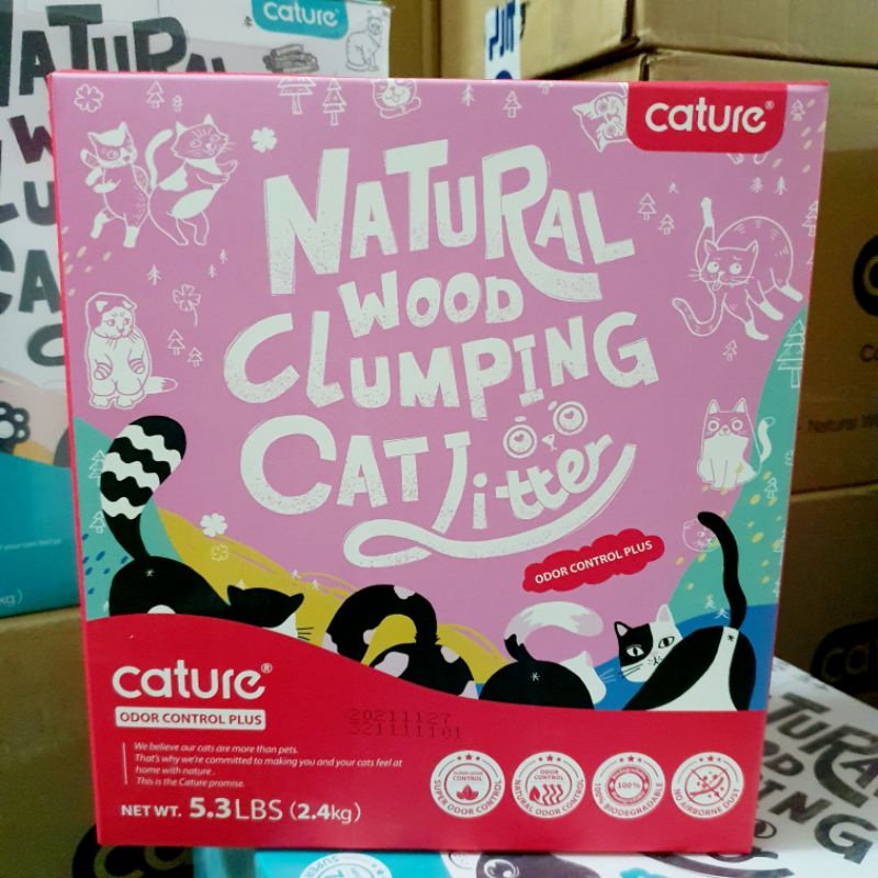 Cát Gỗ Cature cát vệ sinh mèo hữu cơ