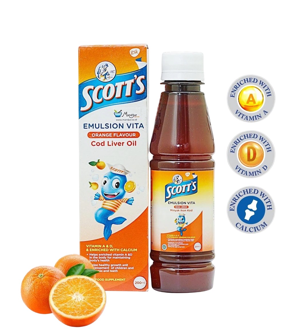 [CHÍNH HÃNG] Siro Con Cá SCOTT'S Thái Lan Giúp Ăn Ngon Và Hấp Thụ Chất Dinh Dưỡng