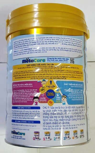 Sữa bột Metacare 4 900g