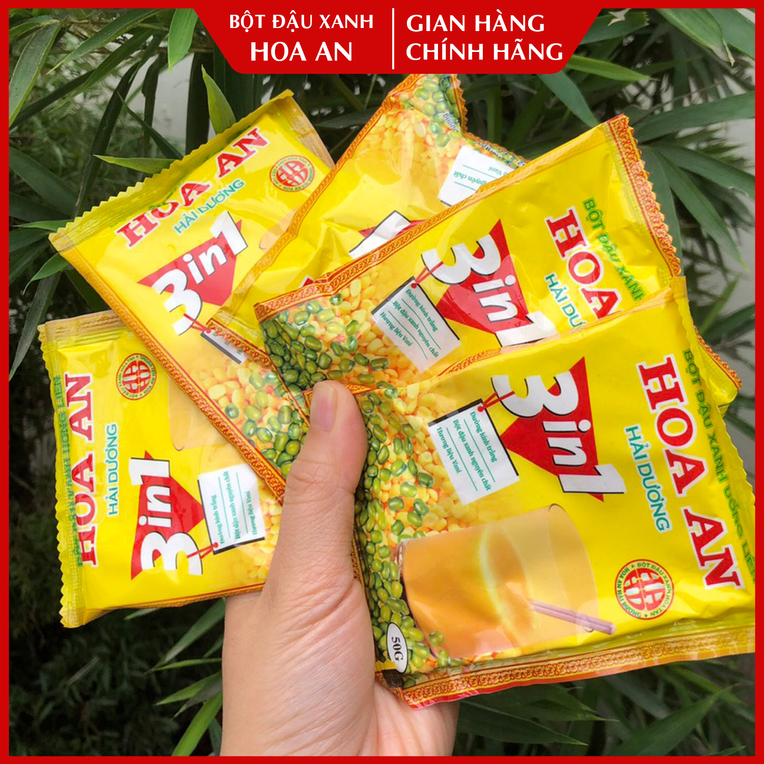 COMBO Bột Đậu Xanh Và Bột Đậu Đen HÒA AN