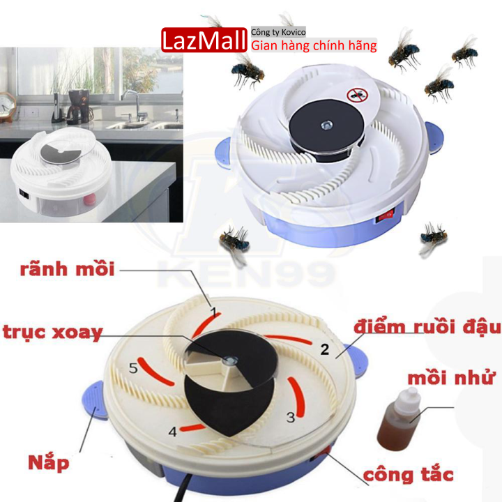 Máy bắt ruồi tự động thông minh
