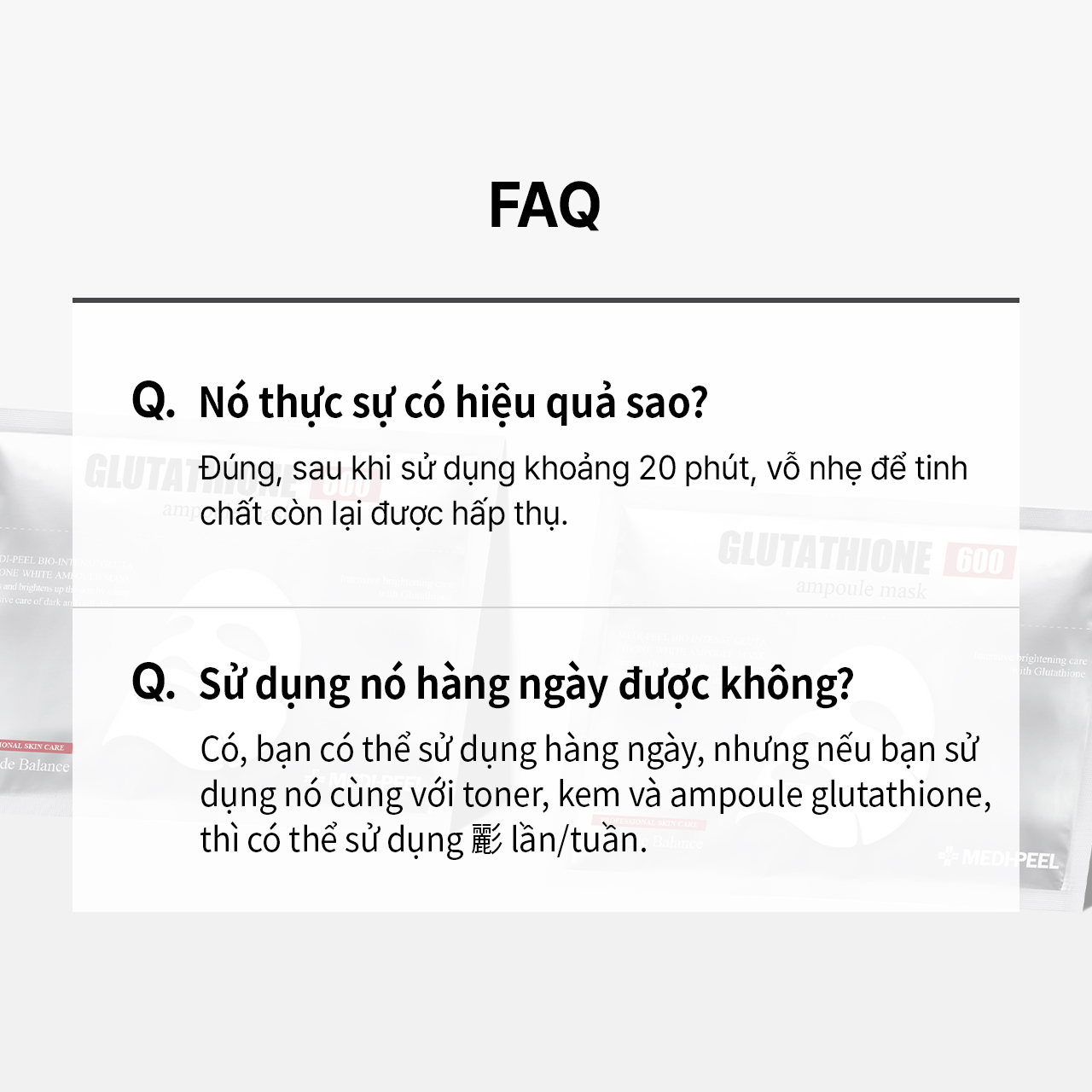 [MEDIPEEL Official] BIO-INTENSE GLUTATHIONE WHITE AMPOULE MASK