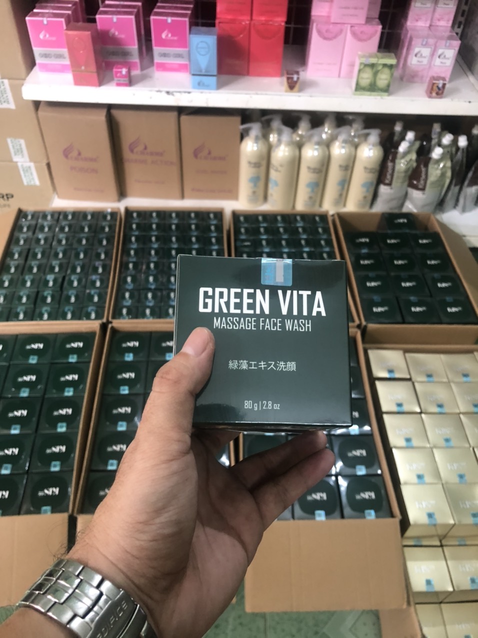 Bột Rửa Mặt Kiss 22 Chính Hãng