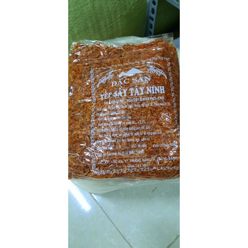 Ruốc sấy. tép sấy khô 500gr