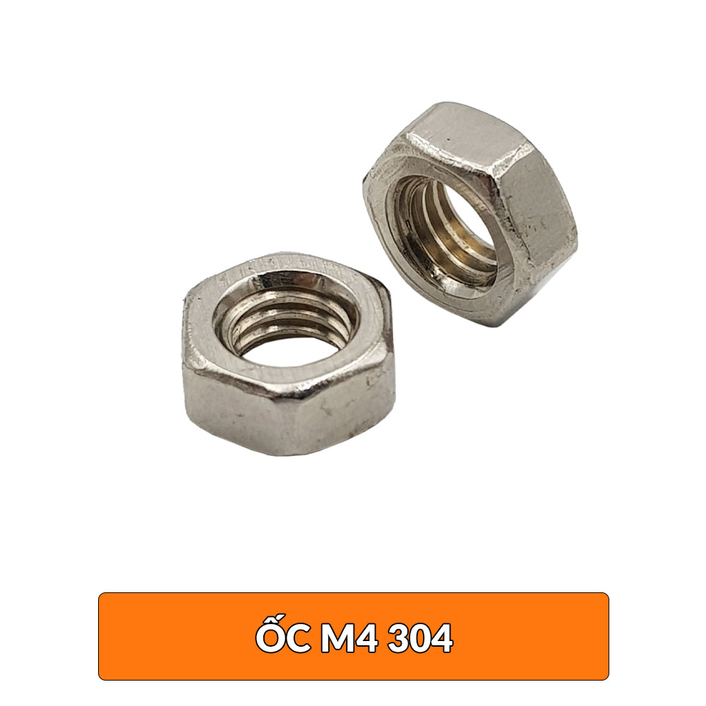 Đai ốc m2 | m3 | m4 | m5 inox 304