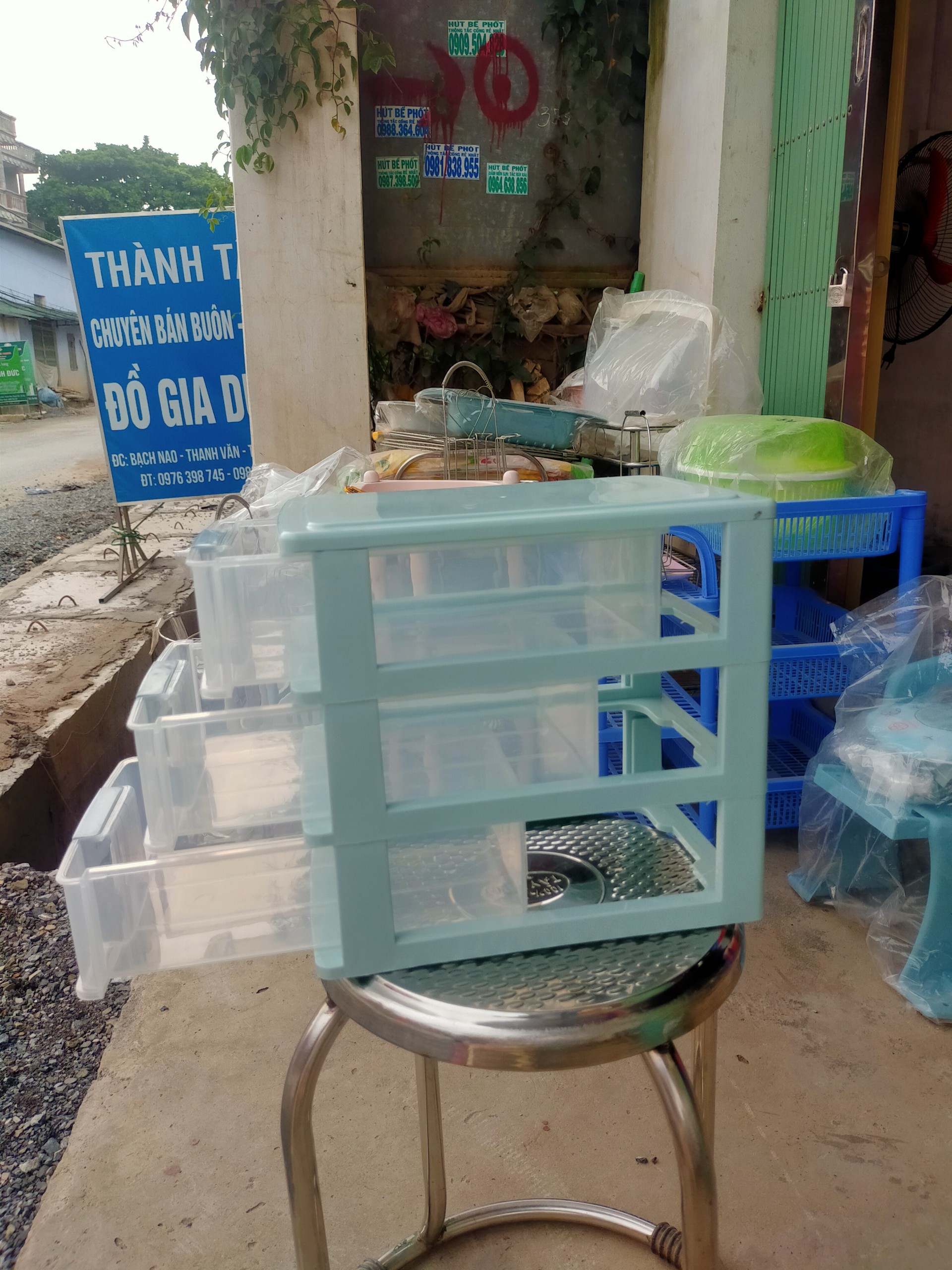 Tủ mini đa năng- tủ đựng thuốc 3 tầng Việt Nhật