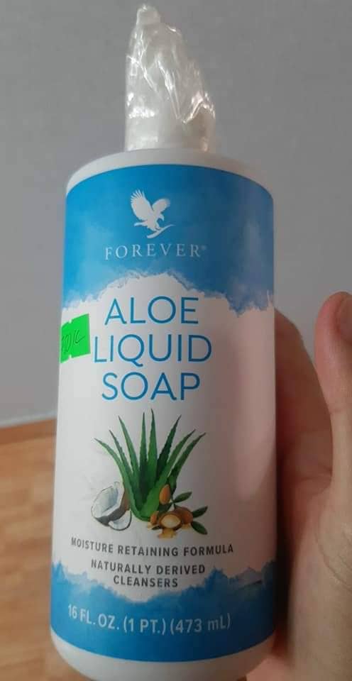 Bình Sữa Rửa Mặt Và Tay Aloe Liquid Soap 633 Flp
