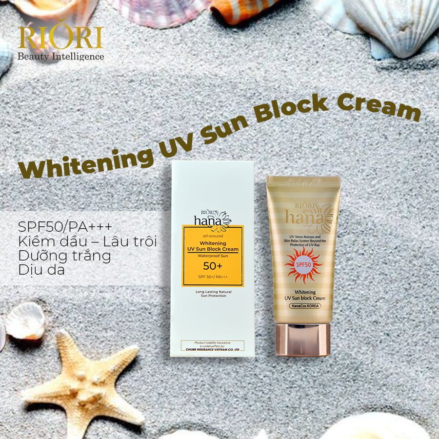 Kem Chống Nắng UV Sun Block Cream Riori